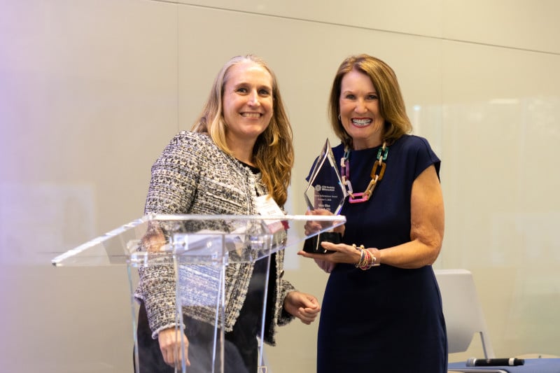 CFA Society of Milwaukee honored Mary Ellen Stanek, CFA, as the fourth recipient of the CFA Society Milwaukee Lifetime Achievement Award.