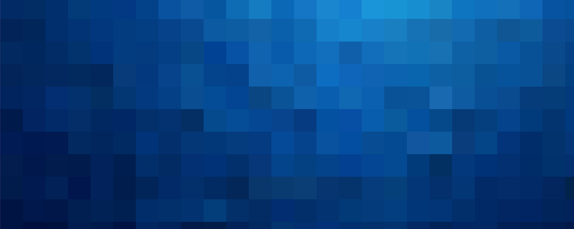 Background image of various colored blue squares.