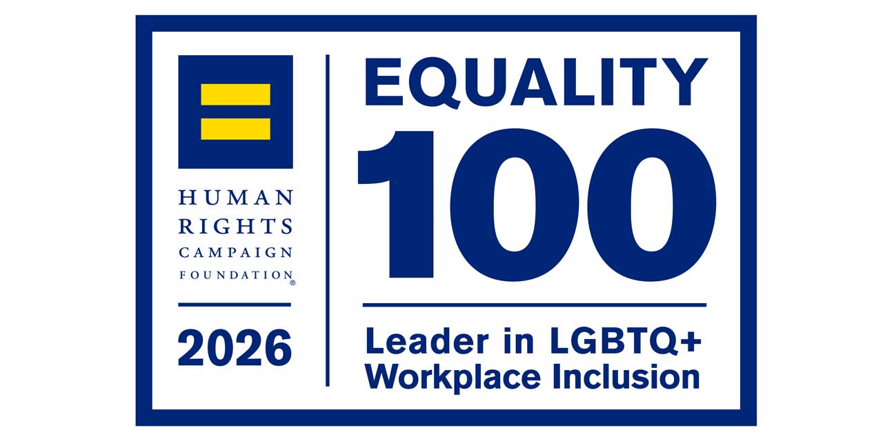 2026 Human Rights Campaign Foundation Leader in LGBTQ+ Workplace Inclusion Logo