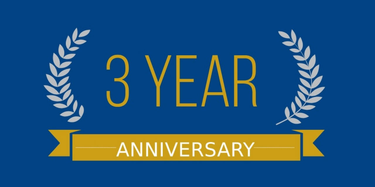 3 Year Anniversary image