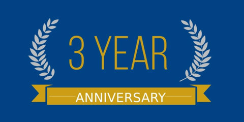 3 Year Anniversary image