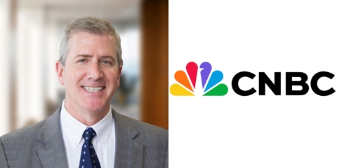 Headshot of Duane McAllister alongside the CNBC logo