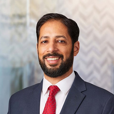 Karan Saberwal professional headshot.