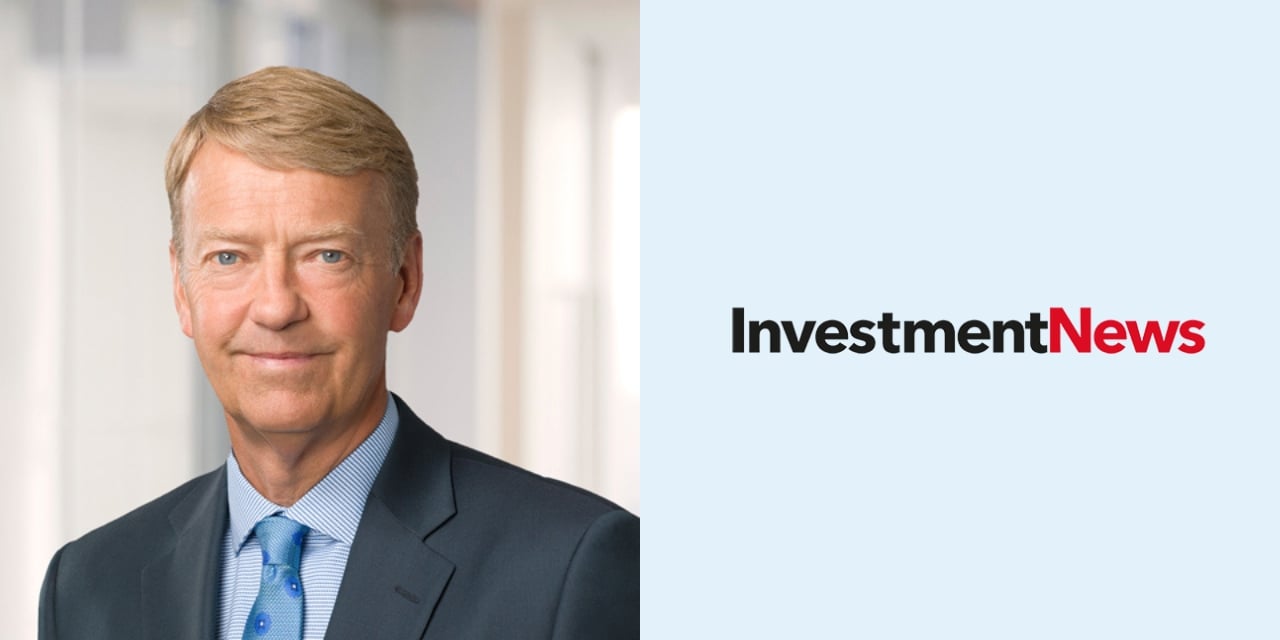Warren Pierson's headshot alongside the InvestmentNews logo